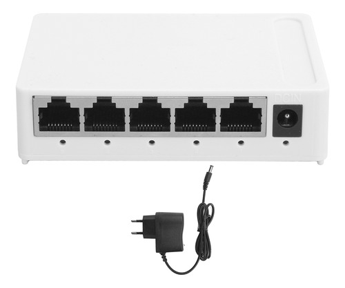 Adaptador De Red De Conmutador Gigabit Ethernet De 5 Puertos