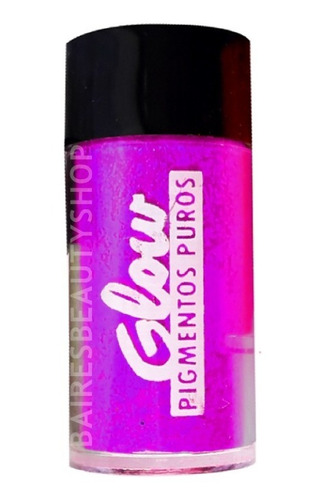 Pigmento Puro Glow Fluo Neón Brilla Luz Uv Para Maquillaje