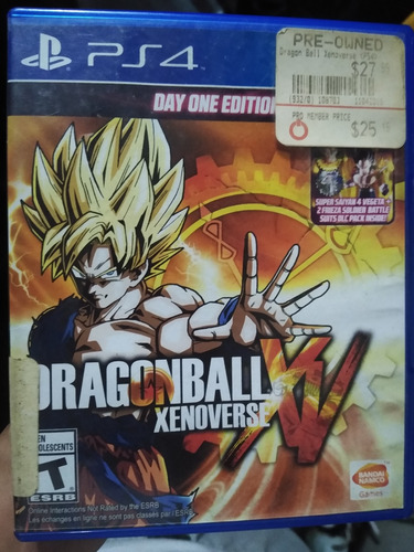 Dragón Ball Xenoverse Playstation 4 Ps4 Físico 