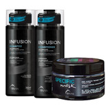 Kit Infusion Shampoo + Condicionador +specific Mask Truss