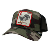 Gorra Goorin Bros Cock Gallo Camuflaje Verde 100% Original