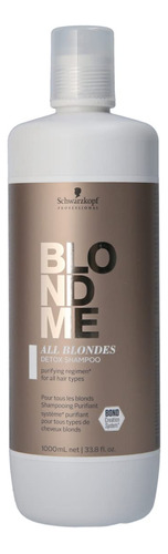 Blondme All Blondes - Champu Desintoxicante  Limpieza Aclar