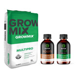 Sustrato Growmix Multipro 80lts Con Eden Roots Vege 125 Cc
