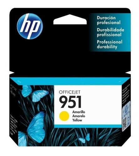 Cartucho Hp 951 Amarillo Original Y Sellado