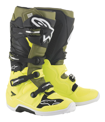 Botas Alpinestars Tech 7 Motocross No Gaerne Rider Moto ®