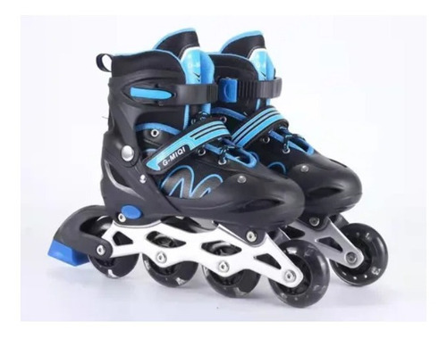 Patins Roller In Line Ajustável 28-32 / 32-36 / 36-40 + Led!