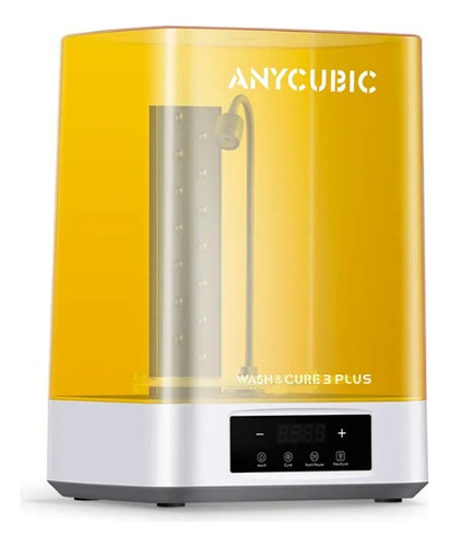 Anycubic Wash And Cure Plus 3.0 - Lava E Cura Cor Amarelo 110 V/220 V