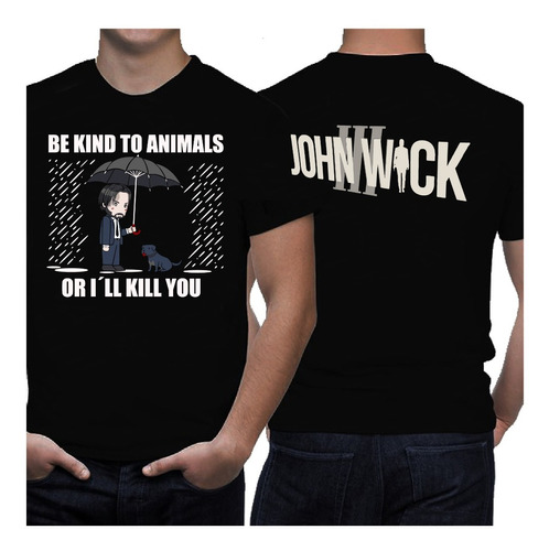 Playera John Wick Iii (2  Diseños) Envio Gratis