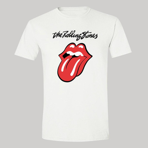 Playera Hombre Rock The Rolling Stones Logo 1002b