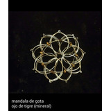 Mandalas Tridimensional Doble Modelo Gota Plata Alemana