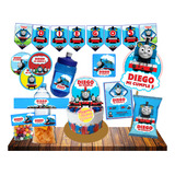 Kit Imprimible Thomas  *editable En Power Point