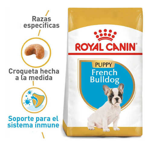 Alimento Para Perro - Royal Canin Bulldog Frances Junior  1.