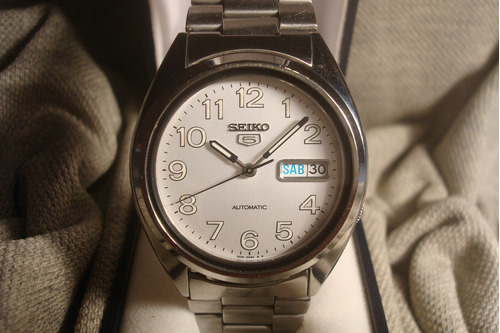Precioso Reloj Seiko Five 7s26-3180 Automatic '96 Minimo Uso