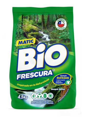 Detergente Polvo Bio Frescura 4.5 Kg