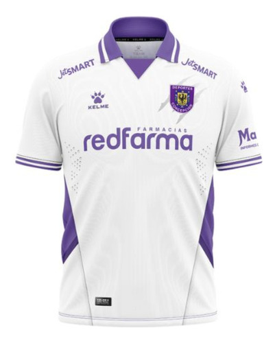 Camiseta Visita Deportes Concepción Blanca 2022 Kelme