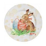 Jogo De Prato Sobremesa Color Rabbits - 103 C 6 Peças