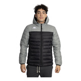 Campera Kappa 4 Soccer Seddolo Hombre Moda Gris