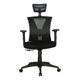 Silla Escritorio Hera Con Soporte Lumbal Regulable -cabecero