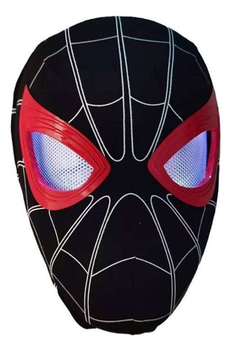 2024 Casco De Spiderman Con Ojos Móviles Iluminados