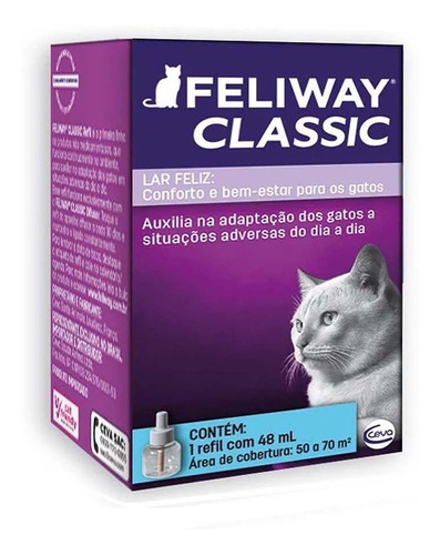 Feliway Refil - 48ml  Original - Frete Gratis