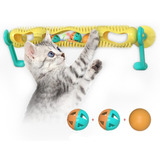 Juguete Interactivo Para Gatos Rascador Con Pelota Catnip