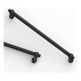 Herrajes Para Muebles De Cocina Eje 192mm. 10u. Negro Mate