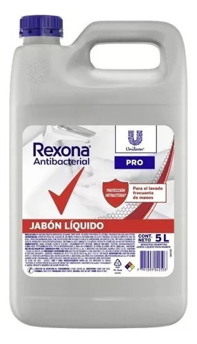 Rexona Jabon Antibacterial 5 Litros