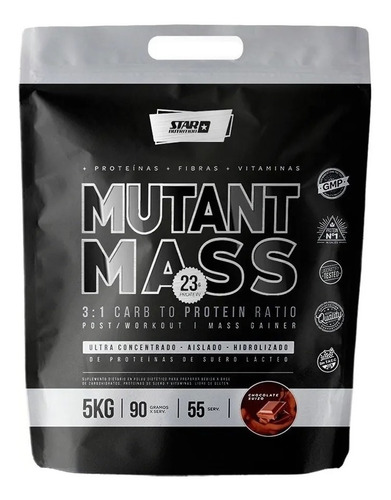Mutant Mass X 5 Kg Star Nutrition Ganador Peso