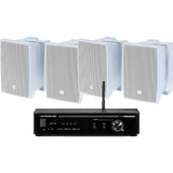 Kit Som Ambiente Optico Bt Hs320.2 Wrms + 4 Caixas C521b Jbl