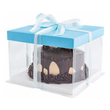 Sweet Vision Cajas Transparentes Para Tartas De 8.3 in X