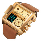 Reloj Digital Para Hombre Skmei1391 Pantalla Retroiluminada