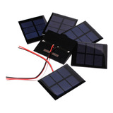 6pcs 1.5v 300ma Panel Solar Módulo De Energía De Celda Poli
