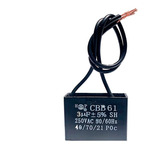 Capacitor Para Minisplit 3 Uf Cbb61 250v