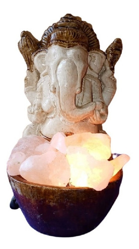 Lampara De Sal Ganesha