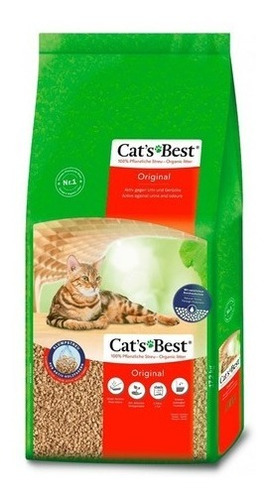 Arena Gato Cats Best Biodegradable 17.2 Kg. Natural C/envío