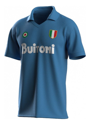 Camiseta Napoli Retro Maradona Buitoni