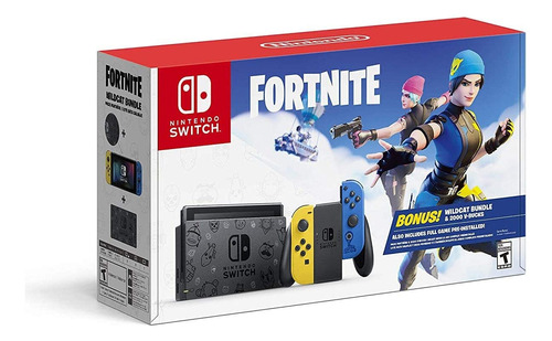 Consola Nintendo Switch 32 Gb Fortnite Edition 