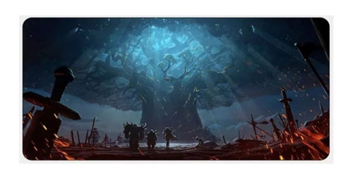 Mouse Pad Gamer Cementerio 90x40 Xl Mousepad Pg