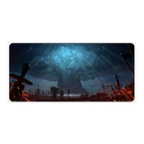 Mouse Pad Gamer Cementerio 90x40 Xl Mousepad Pg