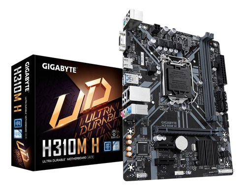 Placa Mãe H310m H Gigabyte Ultra Durable Intel 1151 Ddr4 