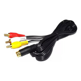 Cable Av O Rca Para Sega Saturn Chapado En Oro