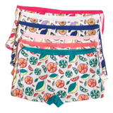 Pack 12 Pantaletas Juvenil Algodón.calzón Mujer. Colores