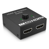 Switch Hdmi De 1 Salida 2 Entradas Bidireccional