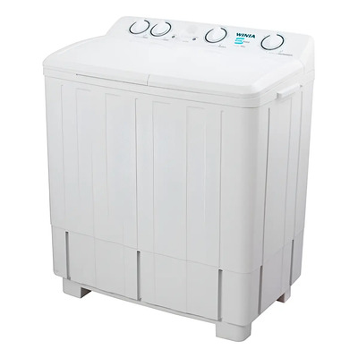 Lavadora Semiautomática Winia 2 Tinas 15kg Carga Superior Blanca | Meses sin interés