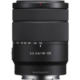 Lente Sony Sel 18-135mm F/3.5-5.6 Oss  Zoom Para Aps-c Sel18