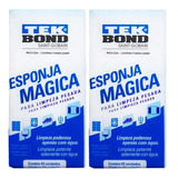 Kit C/6 Esponjas Mágica Tekbond P/limpeza Pesada