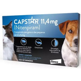 Antipulgas Capstar 11mg - 06 Comprimidos Cães Gatos Até 11kg