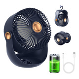 Hogar Ventilador Recargable Grandes Portatil Enfriador Air