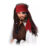 Peluca De Pirata Jack Sparrow Piratas Del Caribe