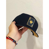 Gorra As Baraja Oro Placa Gold Snapback Premium